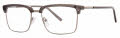 B.M.E.C. Big Mens BIG FIND Grey/Gunmetal Eyeglasses - Color Image