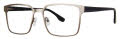 B.M.E.C. Big Mens BIG JACKPOT Matte Gunmetal/Navy Eyeglasses - Color Image