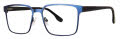 B.M.E.C. Big Mens BIG JACKPOT Matte Navy/Charcoal Eyeglasses - Color Image