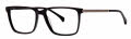 B.M.E.C. Big Mens BIG KEY Black/Gunmetal Eyeglasses - Color Image