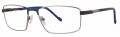 B.M.E.C. Big Mens BIG RUCKUS Blue Eyeglasses - Color Image