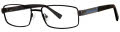 B.M.E.C. Big Mens Big Country Matte Black Eyeglasses - Color Image