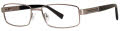 B.M.E.C. Big Mens Big Country Matte Pewter Eyeglasses - Color Image