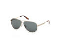 BMW BW0061-H Shiny Pale Gold (32N) Sunglasses - Color Image