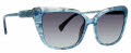 Badgley Mischka Charlaine Blue Sunglasses - Color Image