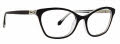 Badgley Mischka Lea Black Eyeglasses - Color Image