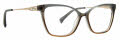 Badgley Mischka Noella Grey Eyeglasses - Color Image