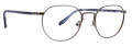 Badgley Mischka Leon Pewter Eyeglasses - Color Image