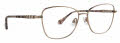 Badgley Mischka Maribel Rose/Gold Eyeglasses - Color Image