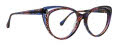 Badgley Mischka Veva Brown/Blue Eyeglasses - Color Image
