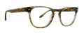 Badgley Mischka Zach Olive Horn Eyeglasses - Color Image
