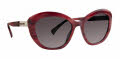 Badgley Mischka Beatrice Ruby Sunglasses - Color Image