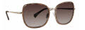 Badgley Mischka Daphne Brown Sunglasses - Color Image