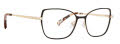 Badgley Mischka Cera Black (BLK) Eyeglasses - Color Image