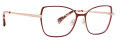 Badgley Mischka Cera Merlot (MLT) Eyeglasses - Color Image