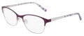 Bebe BB5216 Plum (502) Eyeglasses - Color Image