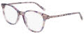 Bebe BB5223 Plum Floral (501) Eyeglasses - Color Image