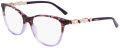 Bebe BB5229 Plum Gradient (510) Eyeglasses - Color Image