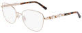 Bebe BB5230 Gold (719) Eyeglasses - Color Image