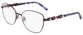 Bebe BB5230 Plum (510) Eyeglasses - Color Image
