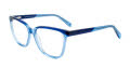 Benetton BEO 1110 Crystal Blue (649) Eyeglasses - Color Image