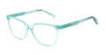 Benetton BEO 1110 Crystal Light Blue (606) Eyeglasses - Color Image