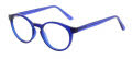 Benetton Kids BEKO 2012 Crystal Dark Blue (650) Eyeglasses - Color Image