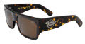 Black Flys Casino Flys Shiny Tortoise with Brown Polarized Lens Sunglasses - Color Image