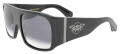 Black Flys Fly Ambassador / Dennis Rodman Signature Model Shiny Black with Smoke Gradient Lens Sunglasses - Color Image