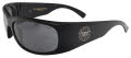 Black Flys Fly Ballistics 2 Shiny Black with Smoke Lens Sunglasses - Color Image