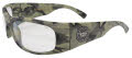 Black Flys Fly Ballistics 2 Nam Camo with Clear Lens Sunglasses - Color Image