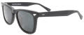 Black Flys Fly Harvey Matte Black with Smoke Polarized Lens Sunglasses - Color Image