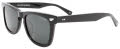 Black Flys Fly Harvey Shiny Black with Smoke Lens Sunglasses - Color Image