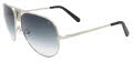 Black Flys Fly Mosaic Silver with Smoke Gradient Lens Sunglasses - Color Image