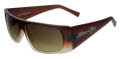 Black Flys Fly Straight Matte Caramel Gradient with Brown Gradient Lens Sunglasses - Color Image