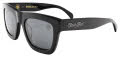 Black Flys Noodles Fly / Bandito Collab Shiny Black / Smoke Lens Sunglasses - Color Image
