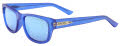 Black Flys Mc Fly Matte Crystal Blue w/ Blue Mirror Lens Sunglasses - Color Image