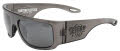 Black Flys Floating Fletcher Polarized Sunglass Crystal Grey w/ Smoke Polarized Lens Sunglasses - Color Image