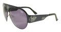 Black Flys Fly Stinger Navy and Silver / Smoke Lens Sunglasses - Color Image