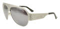 Black Flys Fly Stinger Silver / Silver Mirror Lens Sunglasses - Color Image