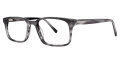 B.M.E.C. Big Mens Big Curve Grey Matte Haze Eyeglasses - Color Image