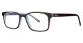 B.M.E.C. Big Mens Big Curve Tortoise Blue Eyeglasses - Color Image