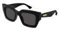 Bottega Veneta BV1212S Black / Grey (001) Sunglasses - Color Image