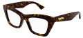 Bottega Veneta BV1215O Tortoise (002) Eyeglasses - Color Image