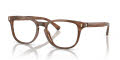Brooks Brothers BB2060U Brown-Horn-Bio (6166) Eyeglasses - Color Image