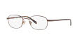 Brooks Brothers BB 363 Dark Brown With Satin Finish (1010) Eyeglasses - Color Image