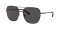 Brooks Brothers BB4067J Matte-Gunmetal / Dark-Grey-Solid (103587) Sunglasses - Color Image