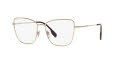 Burberry BE1367 Light Gold (1339) Eyeglasses - Color Image