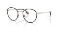 Burberry BE1373 Light Gold/Dark Havana (1109) Eyeglasses - Color Image