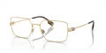 Burberry BE1380 Light Gold (1109) Eyeglasses - Color Image